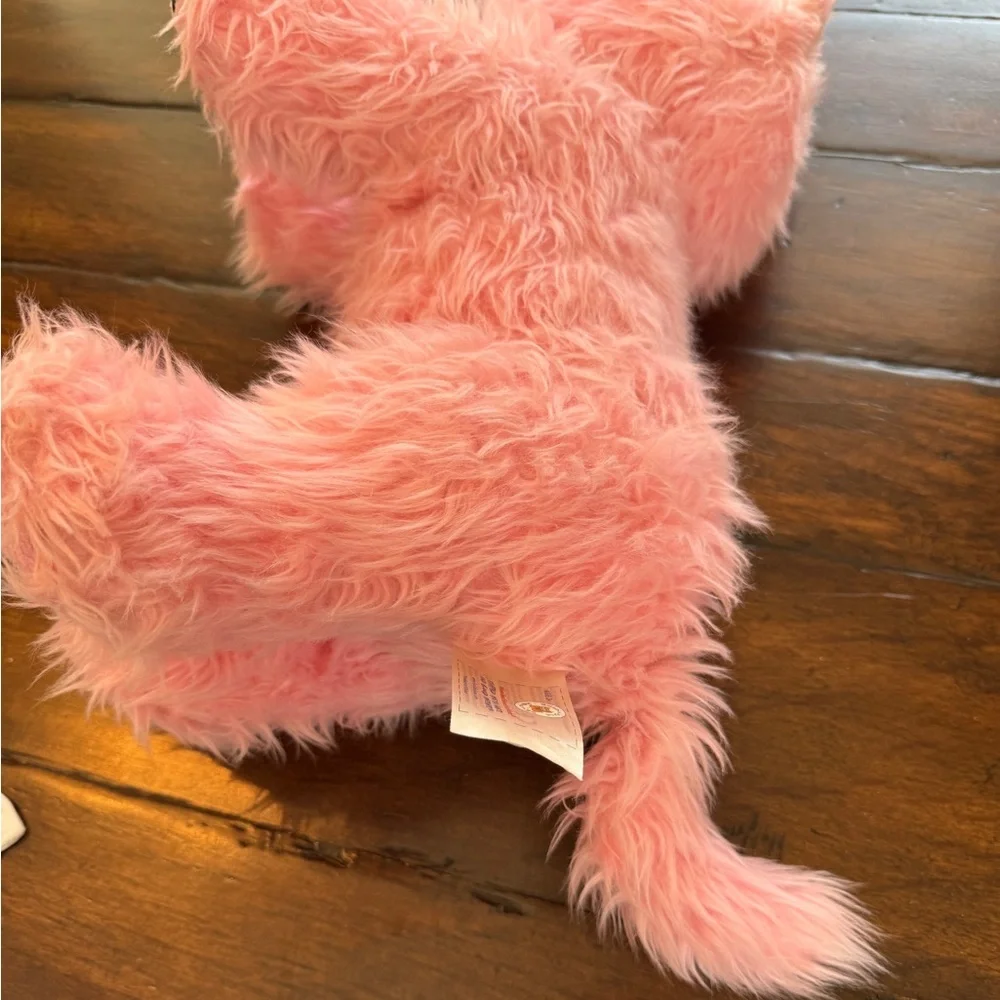 Retired Pink Terrier Build-a-Bear ‘Darling Doggie’ with Collar- Size 16”